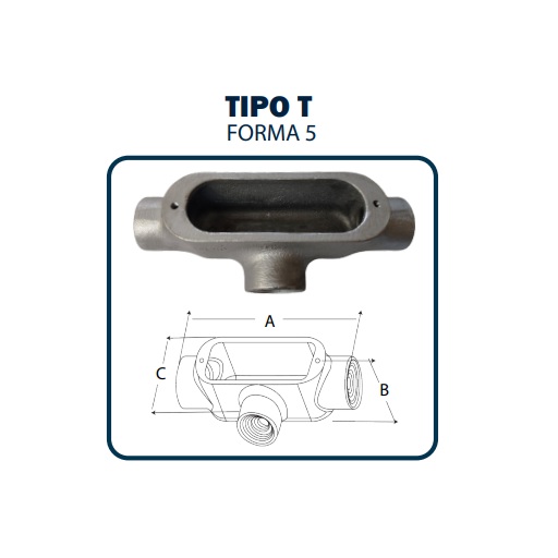 Cajas Condulet - ZN TIPO T FORMA 5 Comprar precio venta información promoción Perú Lima, callao, Arequipa, trujillo, tarapoto, pucallpa, tumbes, amazonas, tacna, cusco, Áncash apurimac, ayacucho, cajamarca, Huancavelica, Huánuco, Ica, junin, la libertad, lambayeque, chiclayo, huacho, loreto, puerto maldonado, madre de dios, Moquegua, pasco, puno, Ucayali, moyobamba y Piura Colombia Venezuela Ecuador Brasil Chile Paraguay Uruguay Mexico Bolivia Argentina