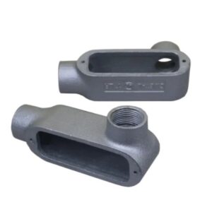 Caja Condulet Tipo LR 4 Form 5 de Hierro Hdg certificación UL